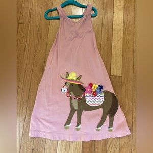 Mini Boden appliqué tank dress